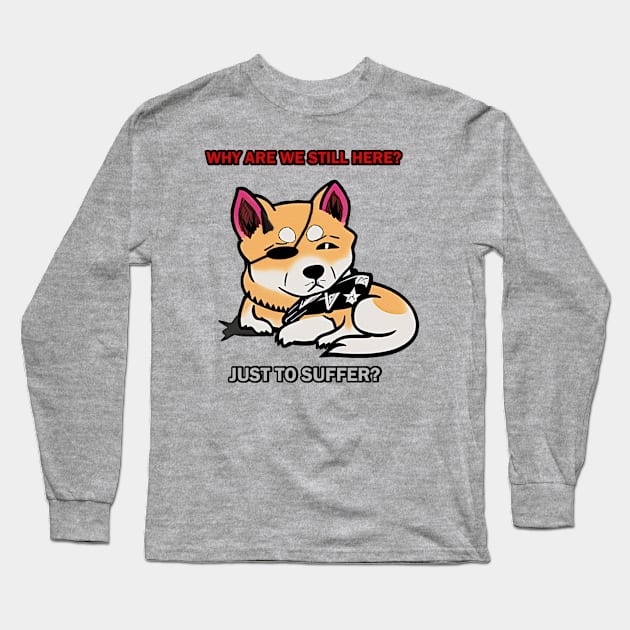 Why? Long Sleeve T-Shirt by FlyingBlaze